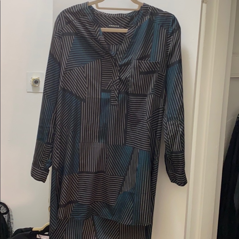 Geometric tunic